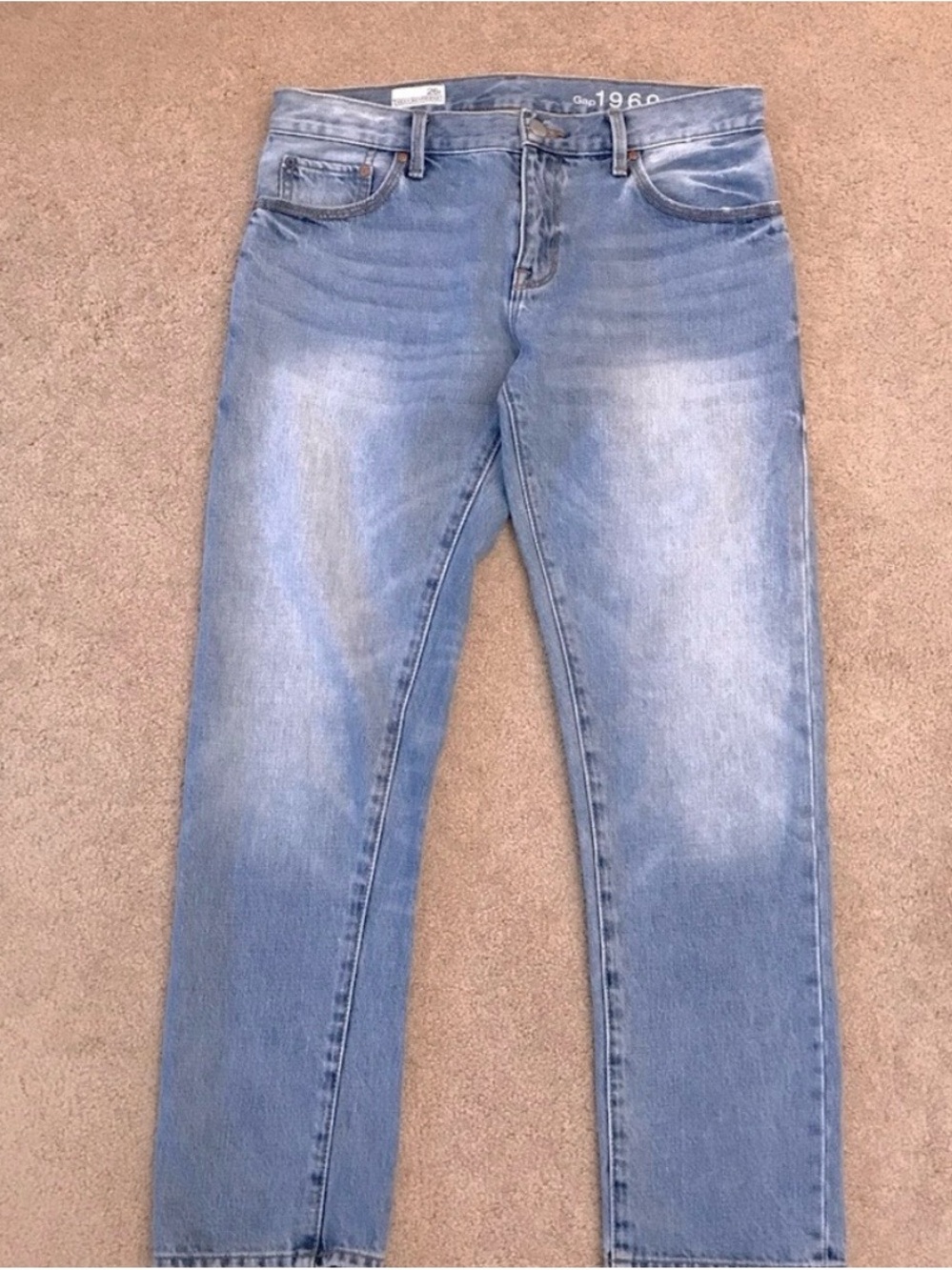 Women’s sexy Boyfriend sz 2/26- Light Blue Washed Jeans - Gap 1969